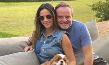 Paloma Tocci e Rubens Barrichello confirmam fim do relacionamento