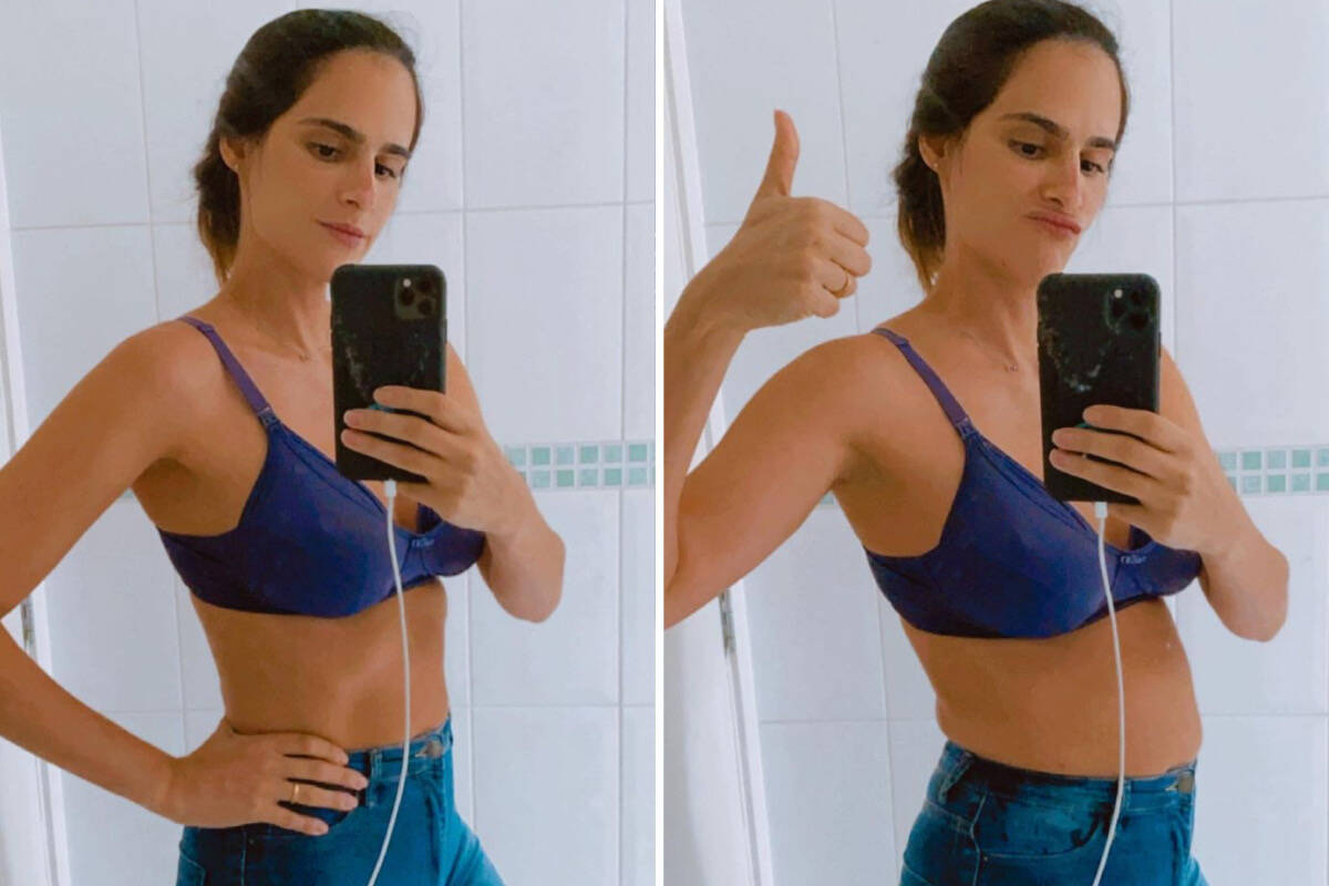 Marcella Fogaça posta selfies e fala sobre padrões de beleza: "Corpo legal é corpo saudável"
