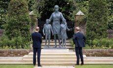 William e Harry inauguram estátua de Lady Di no 60º aniversário da princesa