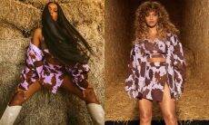 MC Rebecca posa em perfil de roupas de grife da Beyoncé: 'que felicidade'