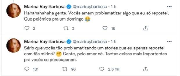 Marina Ruy Barbosa rebate críticas sobre 'representatividade ruiva' (Foto: Reprodução/Instagram)