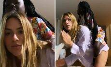 Giovanna Ewbank posta vídeo divertido com a filha: "Noite das meninas"