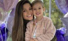 Thaís Fersoza comemora aniversário da filha com Michel Teló: "Minha princesa real"