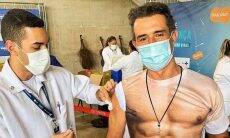 Marcos Pasquim vai tomar a vacina 'sem camisa': 'atendendo a pedidos'