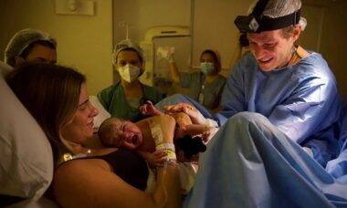 Nasce o segundo bebê de Shantal e Matheus Verdelho: 'que emoção'
