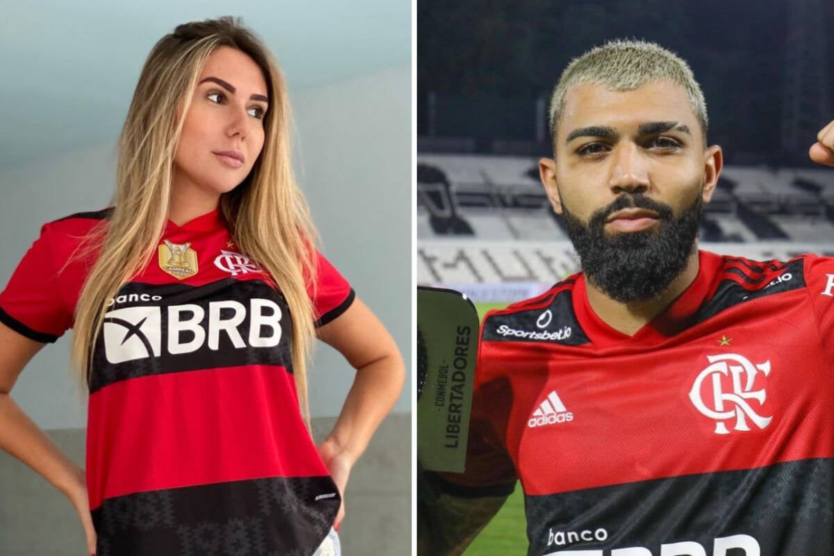 Carol Portaluppi se irrita com "ship" com Gabigol e manda recado para torcida do Flamengo