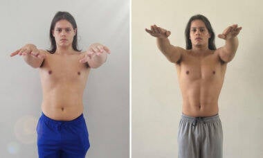Filho de Mayra Cardi mostra progresso do corpo após começar a malhar