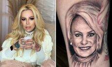 Influenciadora faz tatuagem do rosto de Ana Maria Braga: "Inspiração de força"
